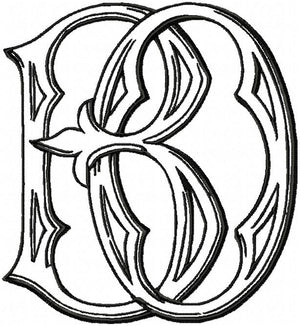 VINTAGE CUSTOM MONOGRAM BO OB