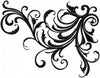 Flourish - Machine Embroidery Design - Comes in 5 sizes