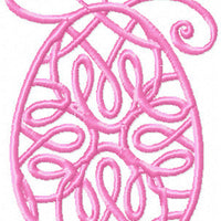 Ribbon Egg - Easter Design