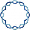 DOUBLE SCALLOP CIRCLE FRAME