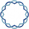 DOUBLE SCALLOP CIRCLE FRAME