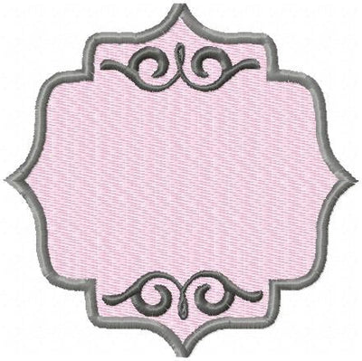 Ornate Frame - comes in 4x4,5x5,6x6, 7x7 and 8x8  Machine embroidery design