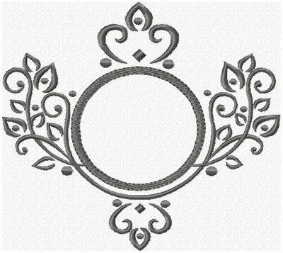 Fancy Circle Frame