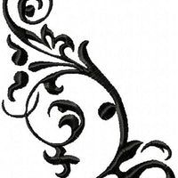 Flourish 6 - machine Embroidery Design