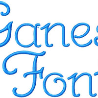 GANES FONT