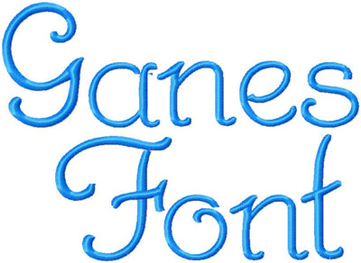 GANES FONT