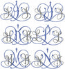 CROWNED MONOGRAM FONT