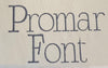 PROMAR FONT