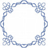 ROUND CALLIGRAPHIC FRAME