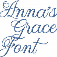 ANNA'S GRACE FONT