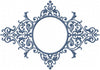 ORNATE MONOGRAM FRAME