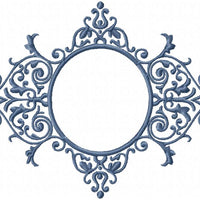 ORNATE MONOGRAM FRAME