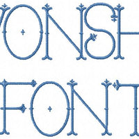 DEVONSHIRE FONT