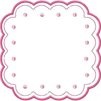 SQUARE SCALLOP FRAME