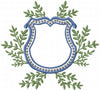 CREST WITH GREENERY