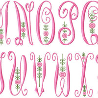 SALLY MONOGRAM FONT