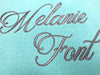 MELANIE FONT