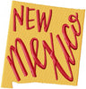 New Mexico state silhouette, - Machine embroidery design