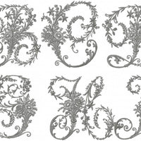 FRENCH FLORAL MONOGRAM FONT