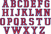 VARSITY SATIN STITCH FONT