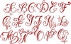 HEARTS MONOGRAM FONT