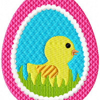 Sugar Easter Egg Machine Embroidery Design