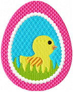 Sugar Easter Egg Machine Embroidery Design