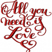 ALL YOU NEED IS LOVE