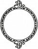 CIRCLE FILIGREE FRAME