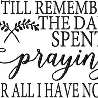 I STILL REMEMBER