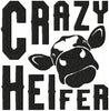 CRAZY HEIFER EMBROIDERY DESIGN