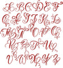 HEARTS MONOGRAM FONT