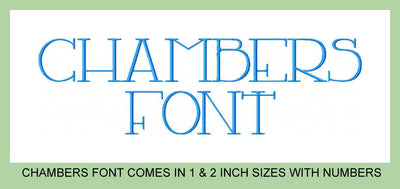 Chambers Font