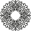 CIRCLE CURLEY FRAME