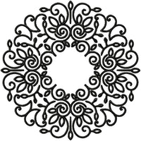 CIRCLE CURLEY FRAME