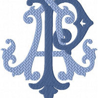 VINTAGE CUSTOM MONOGRAM AP PA