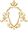 CREST WITH CROWN FRAME