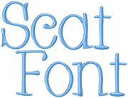 SCAT FONT