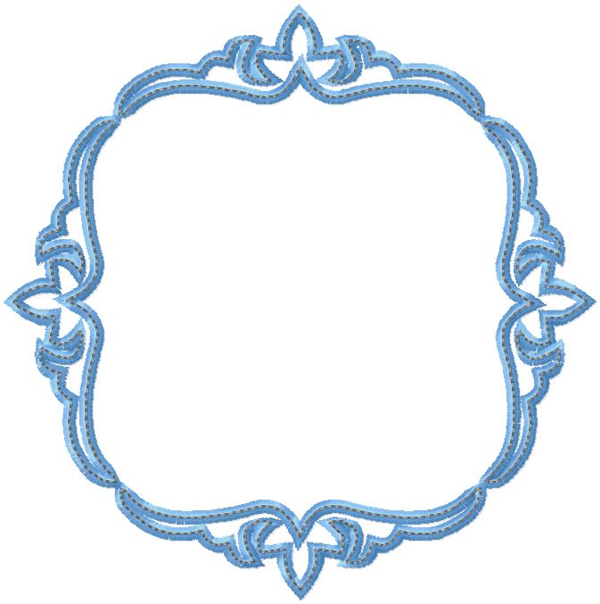 BEAUTIFUL BORDERS APPLIQUE VERSION