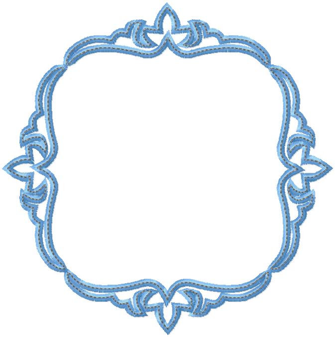 BEAUTIFUL BORDERS APPLIQUE VERSION