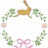 VINTAGE BUNNY FRAME