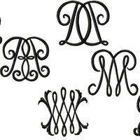 DOUBLE MONOGRAM FONT