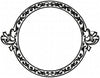 CIRCLE FILIGREE FRAME