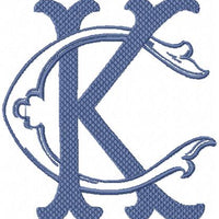 VINTAGE CUSTOM MONOGRAM CK KC