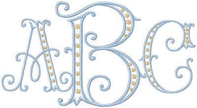 SETH II MONOGRAM FONT - comes in 2 sizes