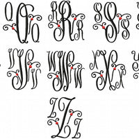 LISANTHIUS MONOGRAM FONT