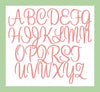 Sweetheart Font - 4 inch and 2 inch sizes