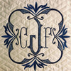 Rococo Font - 3 inch Size