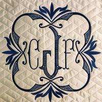 Rococo Font - 3 inch Size