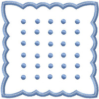 SWISS DOT COCKTAIL NAPKIN 3